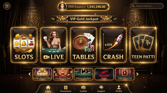 Main screen of book768 casino page for PK players - 4